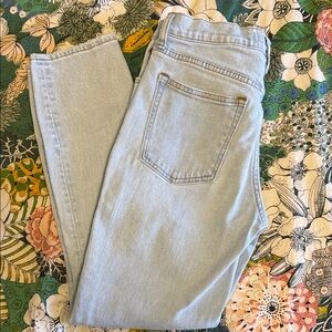 Abercrombie & Fitch Light Wash Straight Leg Jeans